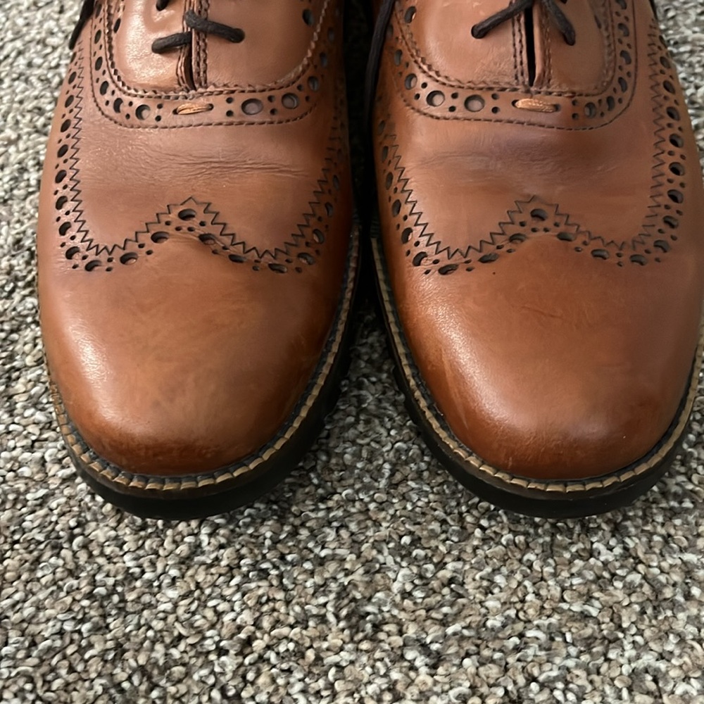 Cole Haan Zerogrand Leather Wingtip Derby Oxford Size 7 - Picture 12 of 12